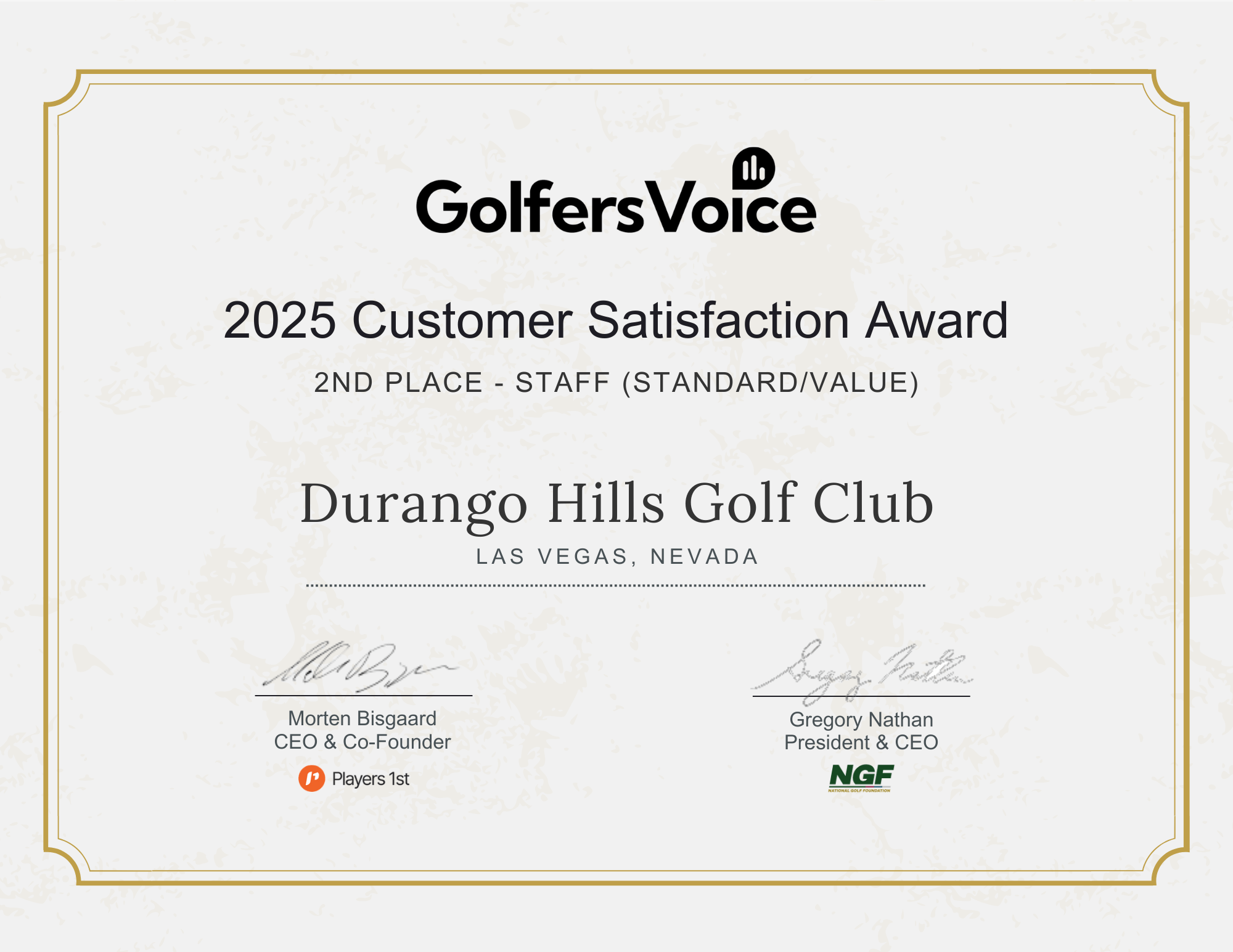 About the Course - Durango Hills Golf Club